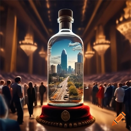 "Austin Capitol Building in A Bottle" By DAPACU
Multidimensional Digital Art For Austin.Art